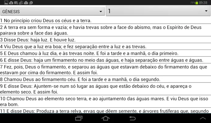 Holy Bible android App screenshot 11