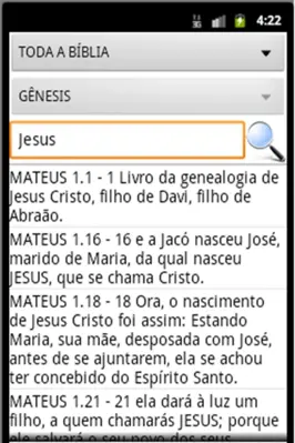 Holy Bible android App screenshot 18