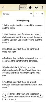 Holy Bible android App screenshot 2